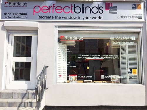 Perfect Blinds & Shutters, 52 Stafford Street, Liverpool L3 8LX