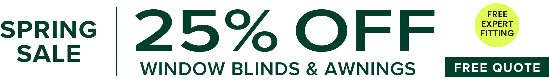 Perfect Blinds and Awnings Sale